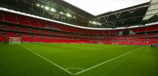 Stadion Wembley v Londýně.